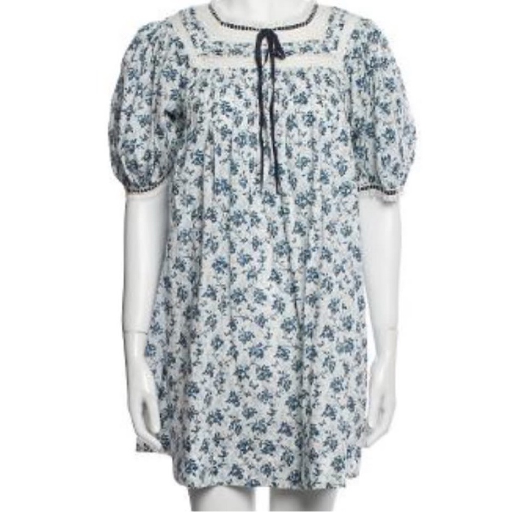 ISO** Doen Cadeau Dress in Songbird Toile XXS